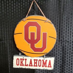 OU Basketball wall decor